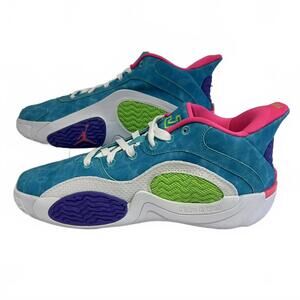 Jordan Tatum 2 GS "Hyper Jade / White" HJ7382-303 Size 5Y | New | Legit Verified